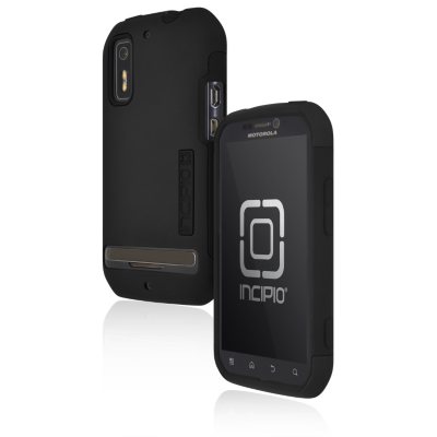 Incipio Motorola Photon 4G / ELECTRIFY SILICRYLIC Hard Shell Case with Silicone Core - Black