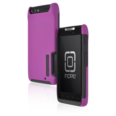 Incipio Motorola DROID RAZR SILICRYLIC Hard Shell Case with Silicone Core - Purple/Gray