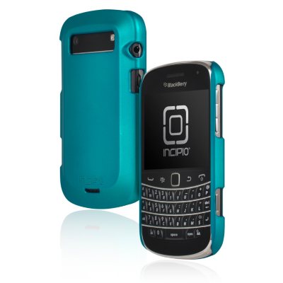 Incipio BlackBerry Bold 9900 9930 feather Ultralight Hard Shell Case - Iridescent Turquoise