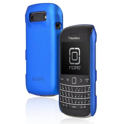 Incipio BlackBerry Bold 9790 feather Ultralight Hard Shell Case – Iridescent Blue