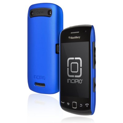 Incipio BlackBerry Curve 9380 feather Utralight Hard Shell Case - Iridescent Blue
