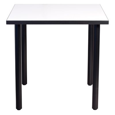 SNAP!office - Square Write Table with Post Legs - White - 36" 