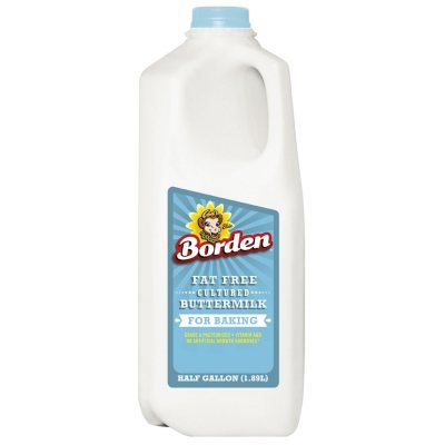 Borden Fat Free Buttermilk (half Gal.) - Sam's Club