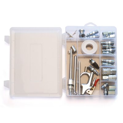Primefit 30 Piece Air Compressor Accessory Kit with Storage Case