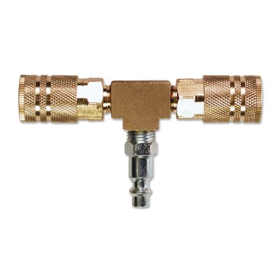 Primefit 2-Way T-Style Air Manifold - 1/4
