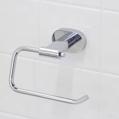 VIGO Ovando Round Design Single Post Toilet Tissue Holder in Chrome 