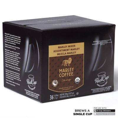 Marley Mixer Organic Coffee Variety Pack (36 K-Cups)