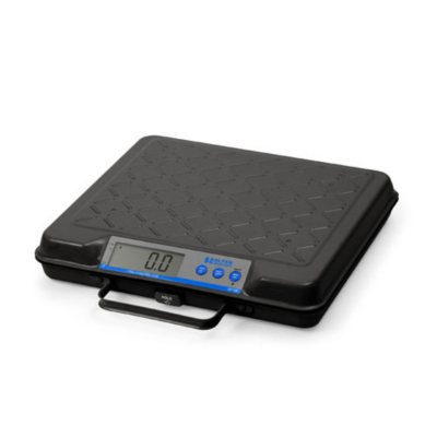 Brecknell - Portable Electronic Utility Bench Scale, 100lb Capacity, 12 x 10 Platform