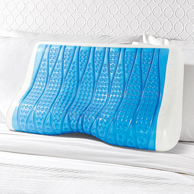 Sharper Image Ergo Gel Memory Foam Pillow - Sam s Club