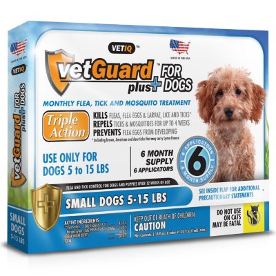 VetGuard Plus - Small Dogs - 5-15 lbs. - 6 month supply