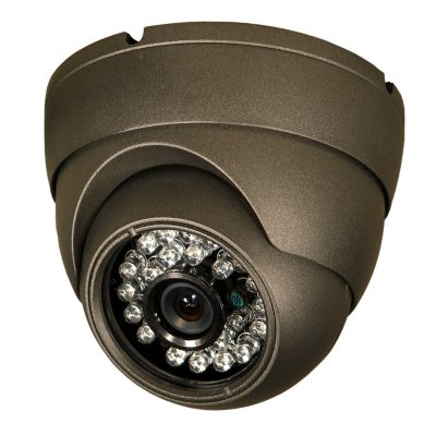 Piczel Model 1054 Tamper Proof Indoor/Outdoor IR CCD Turret Dome