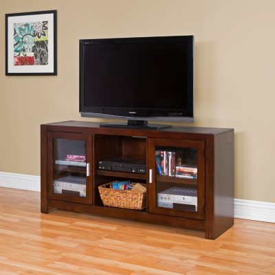 Ruben Full-Size TV Console - Bourbon
