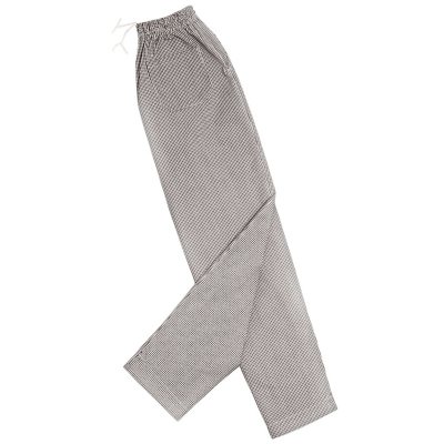 Professional Black & White Check Chef Pants