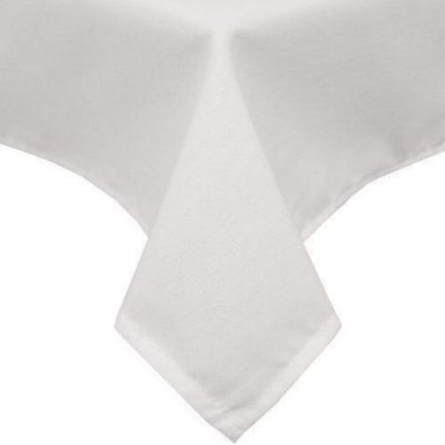 American Dawn Square White Tablecloth - 6 pk. - Various Sizes