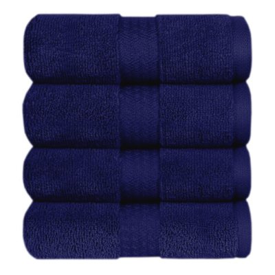 100% Cotton Hand Towel - Navy
