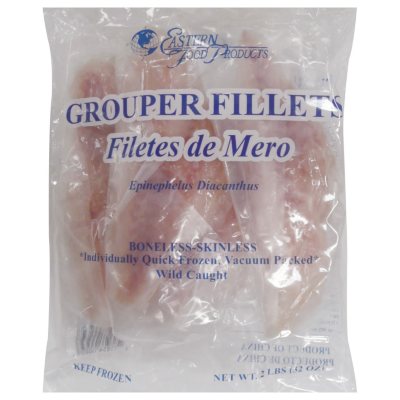 Eastern Food Products Grouper Fillets - 2 lbs.