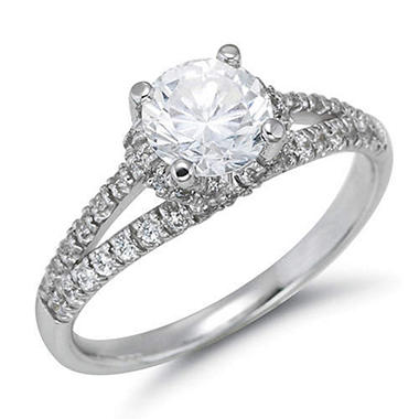 ct. t.w. Round-Cut Diamond Engagement Ring (H-I, SI2)