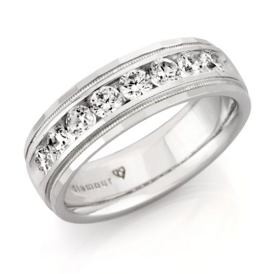 ct. t.w. Men's Diamond Wedding Band (H-I, SI2)