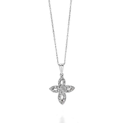.20 ct. t.w. Diamond Cross Pendant (H-I, I1)