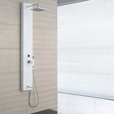 Ove Decors 3-Jet Shower Tower System, White