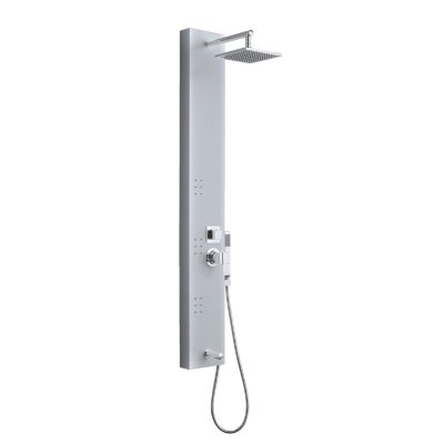 OVE Decors 3-Jet Shower Tower System in Stainless Steel