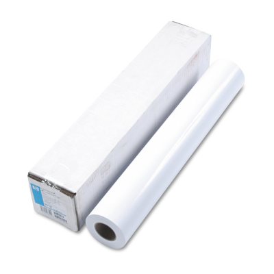 HP Designjet Large Format Instant Dry Gloss Photo Paper, 24" x 100 ft. - White