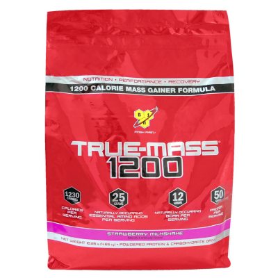 UPC 834266006526 product image for BSN True-Mass 1200 Powdered Protein Drink - Strawberry - 10.25 lb. | upcitemdb.com