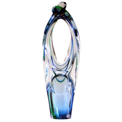 Crystal Art Glass Décor - Twist