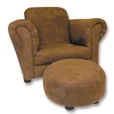 Trend Lab Chair and Ottoman - Morgan The Monkey/Chibi Zoo