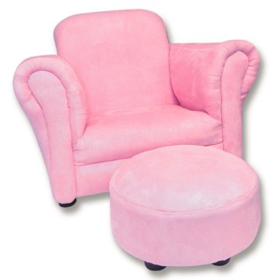 Trend Lab Chair and Ottoman - Cupcake