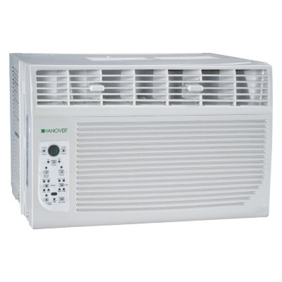Hanover HANAW06A Energy Star 6,000 BTU 115V Window-Mounted Air Conditioner with "Follow Me" LCD Remote Control