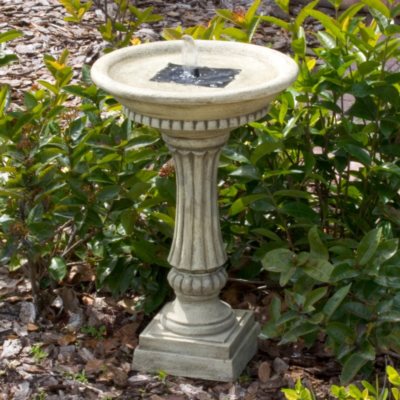 Ashbourne Solar Birdbath 