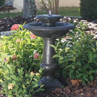 Chatsworth 2-Tier Solar on Demand Fountain 