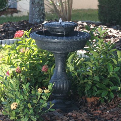 Blenheim 2-Tier Solar-on-Demand Fountain 