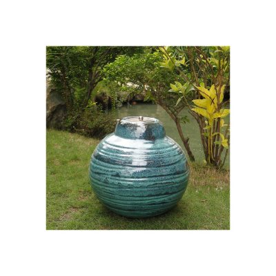 Sari Ceramic Fire Pot - Ocean Fury 
