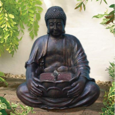 Buddha Solar-On-Demand Fountain