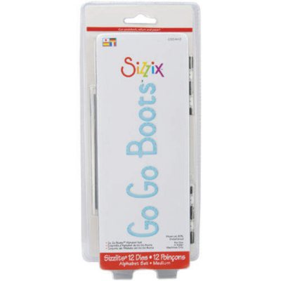 Sizzix Sizzlits Go Go Boots Alphabet Die Set - Sam's Club
