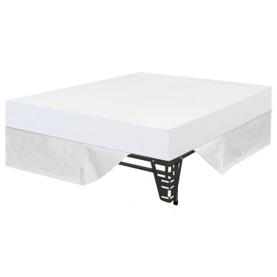 Night Therapy 8" Memory Foam Mattress and Bed Frame Set - Full - 6 pk