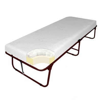 Deluxe Space Saver Memory Foam Rollaway Bed - 2 pk