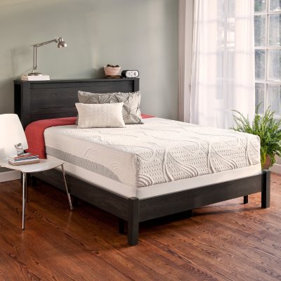 10" Night Therapy Pressure Relief Memory Foam Mattress & Bi-Fold® Box Spring Set - Full