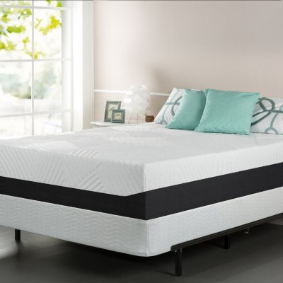 13" Night Therapy Pillow Top Pressure Relief Memory Foam Mattress & Bi-Fold® Box Spring Set – King