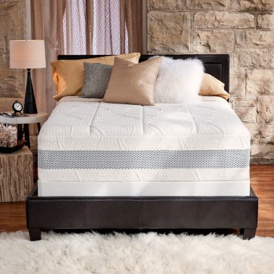 14" Night Therapy Deluxe Grand Memory Foam Mattress & Bi-Fold® Box Spring Set – Cal King