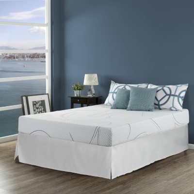 Night Therapy Elite 8" MyGel® Memory Foam Mattress & Bed Frame Set   - Full  