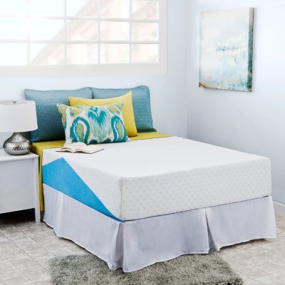 Night Therapy Elite 12" MyGel® Ultimate Memory Foam Mattress & Bed Frame Set  - Queen  
