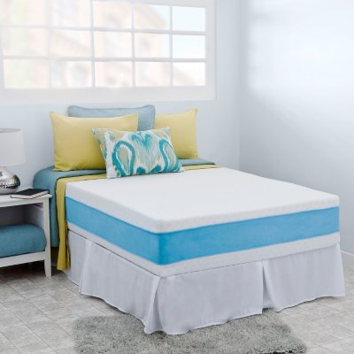 Night Therapy Elite 13" MyGel® Prestige Memory Foam Mattress & Bed Frame Set  - Cal King  