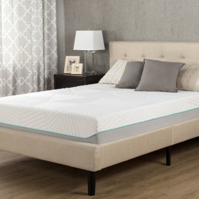 Zinus Night Therapy iCoil 10 Inch Spring and Memory Foam Hybrid Mattress - Full