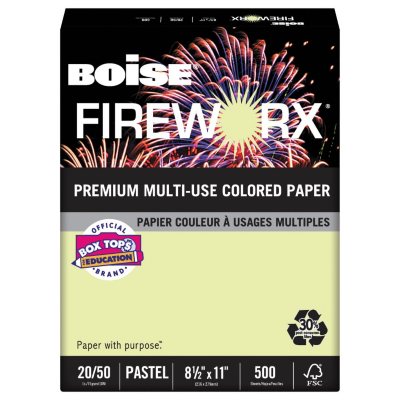 UPC 842356056504 product image for Boise - Fireworx Colored Paper, 20lb, 8-1/2 x 11, 500 Sheet Ream, Garden Springs | upcitemdb.com