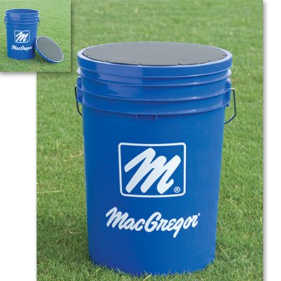 Ball Bucket with Padded Seat
