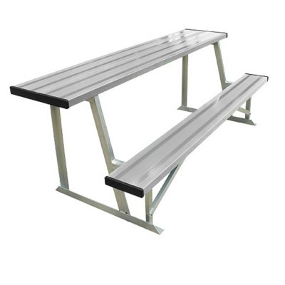 Alumagoal 7.5' Scorer's Table With Bench