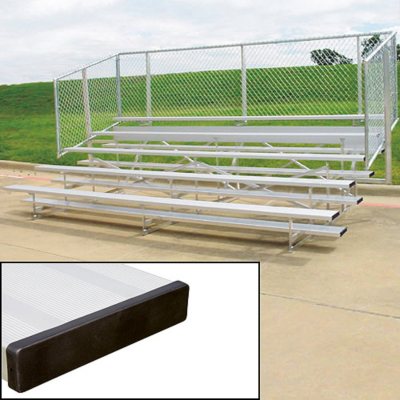 Alumagoal 5 Row 21' Standard Bleacher (seats 70)